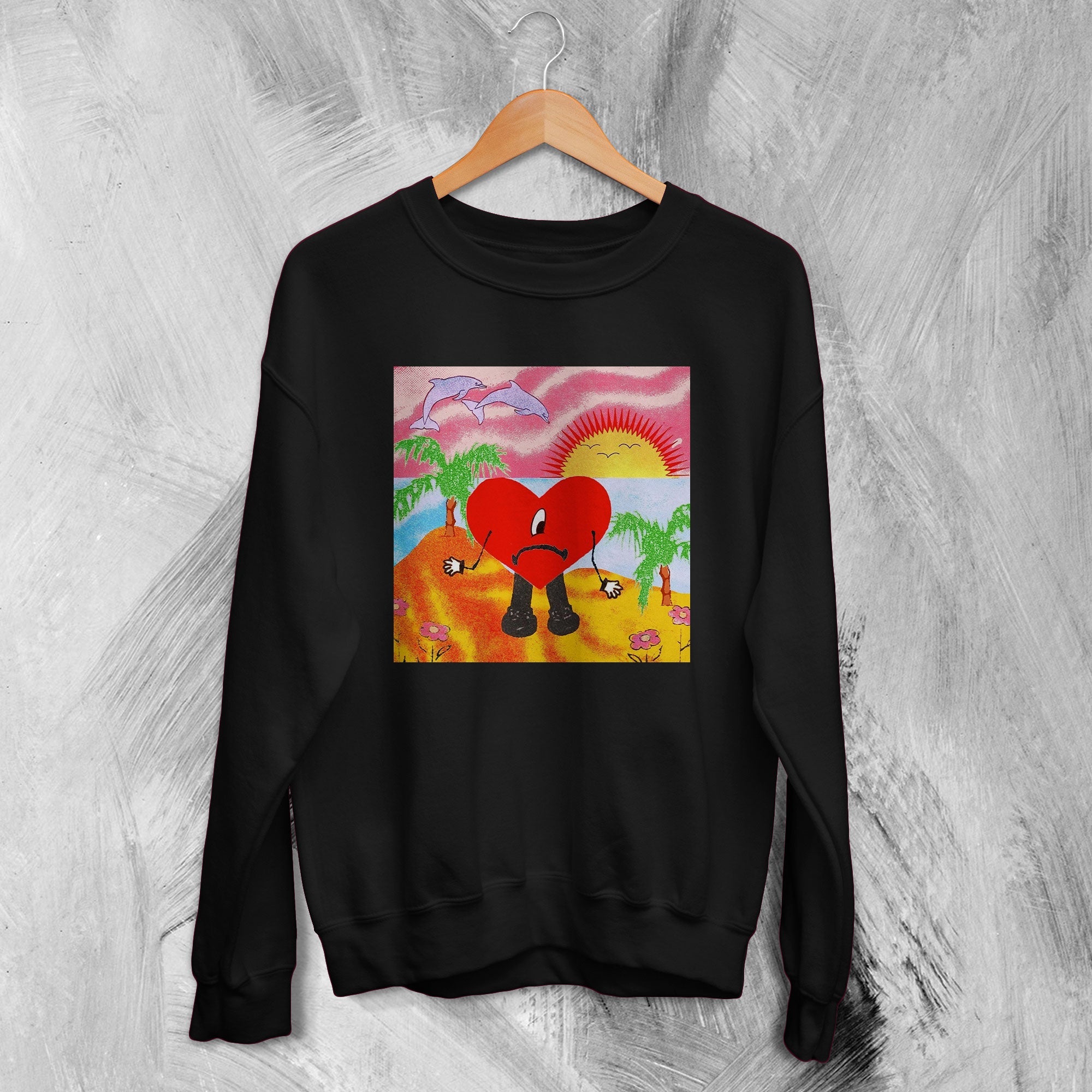 Bad Bunny Sweatshirt Un Verano Sin Ti Sweater Rapper Album Streetwear Bad Bunny Sweatshirt Un Verano Sin Ti Sweater Rapper Album Streetwear
