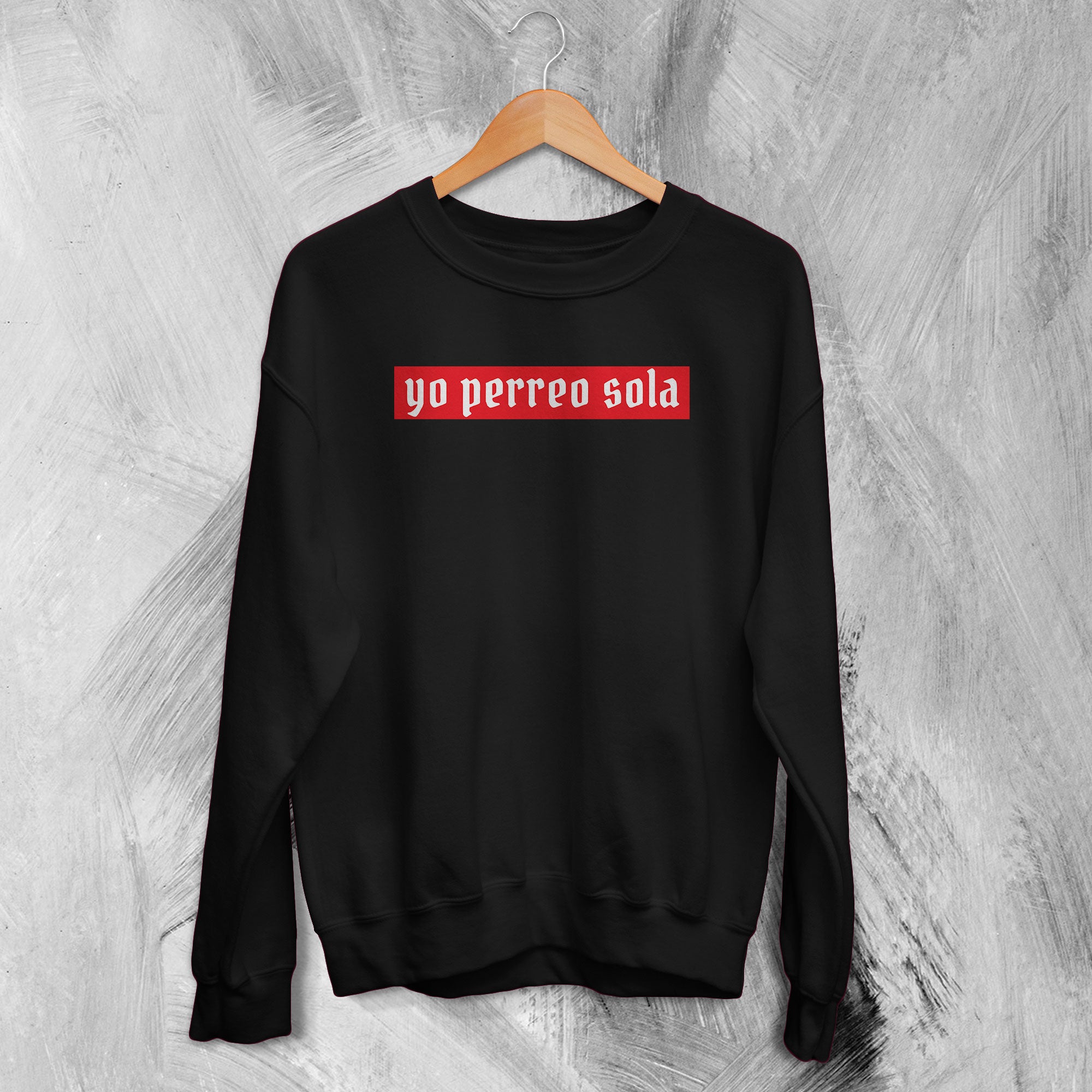 Bad Bunny Sweatshirt Yo Perreo Sola Sweater Reggaeton Rap Streetwear Bad Bunny Sweatshirt Yo Perreo Sola Sweater Reggaeton Rap Streetwear