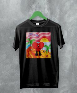 Bad Bunny T-Shirt Un Verano Sin Ti Shirt Rapper Album Streetwear