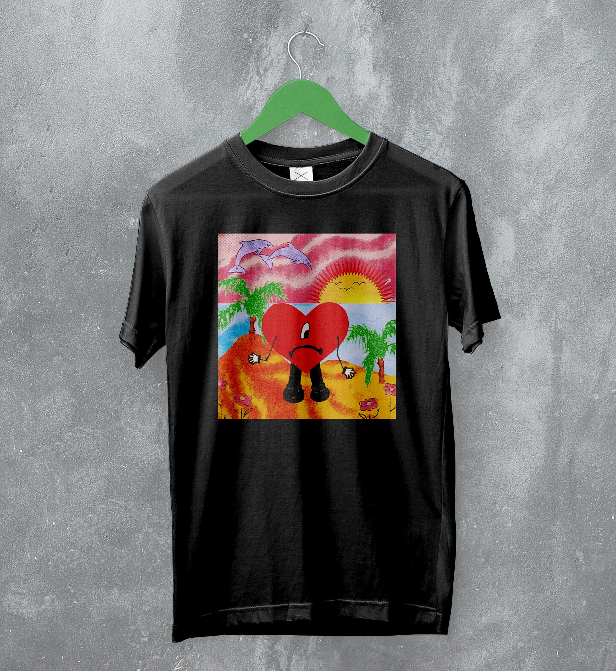 Bad Bunny T-Shirt Un Verano Sin Ti Shirt Rapper Album Streetwear Bad Bunny T-Shirt Un Verano Sin Ti Shirt Rapper Album Streetwear
