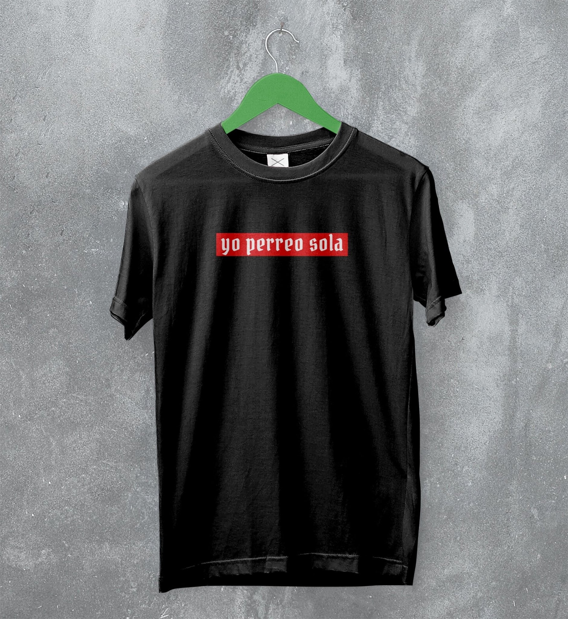 Bad Bunny T-Shirt Yo Perreo Sola Shirt Reggaeton Rap Streetwear Bad Bunny T-Shirt Yo Perreo Sola Shirt Reggaeton Rap Streetwear