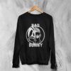 Bad Bunny X Bugs Bunny Sweatshirt Bad Bunny Sweater Rapper Shirt