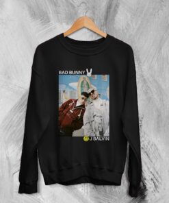 Bad Bunny X J Balvin Sweatshirt Bad Bunny Sweater J Balvin Sweater