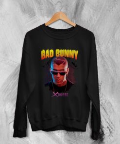 Bad Bunny X100Pre Tour Sweatshirt Bad Bunny Rapper Sweater