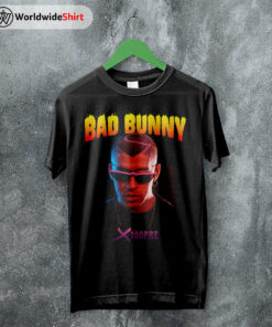 Bad Bunny X100Pre Tour T Shirt Bad Bunny Rapper Shirt