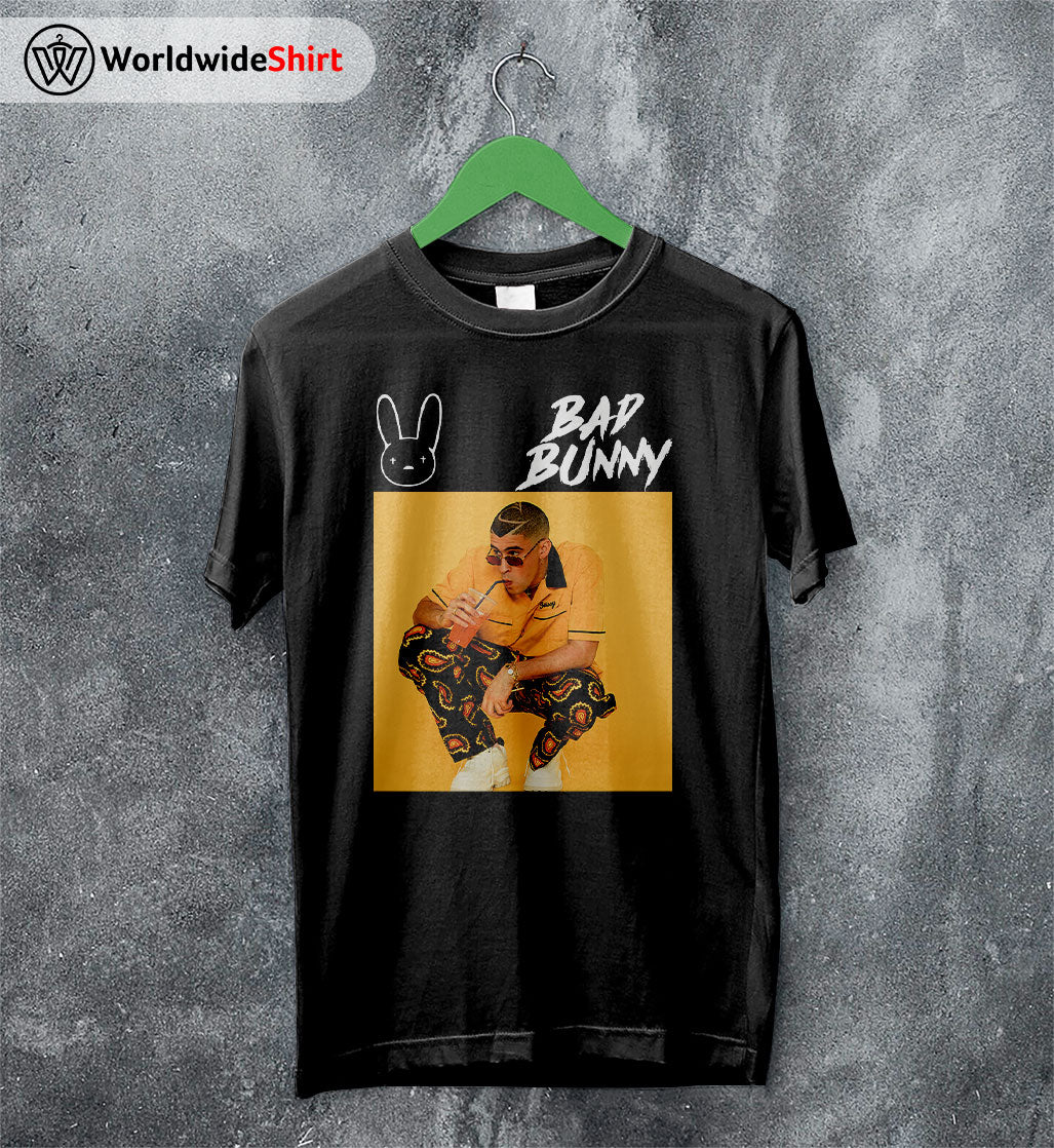 Bad Bunny Yellow T Shirt Bad Bunny Shirt Bad Bunny Rapper Shirt Bad Bunny Yellow T Shirt Bad Bunny Shirt Bad Bunny Rapper Shirt