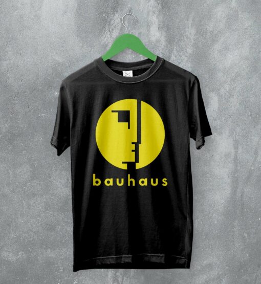 Bauhaus Logo T-Shirt Album Art Rock Shirt Bauhaus Band Merch
