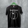 Bauhaus Logo T-Shirt Rock Band Bauhaus Shirt Music Merchandise
