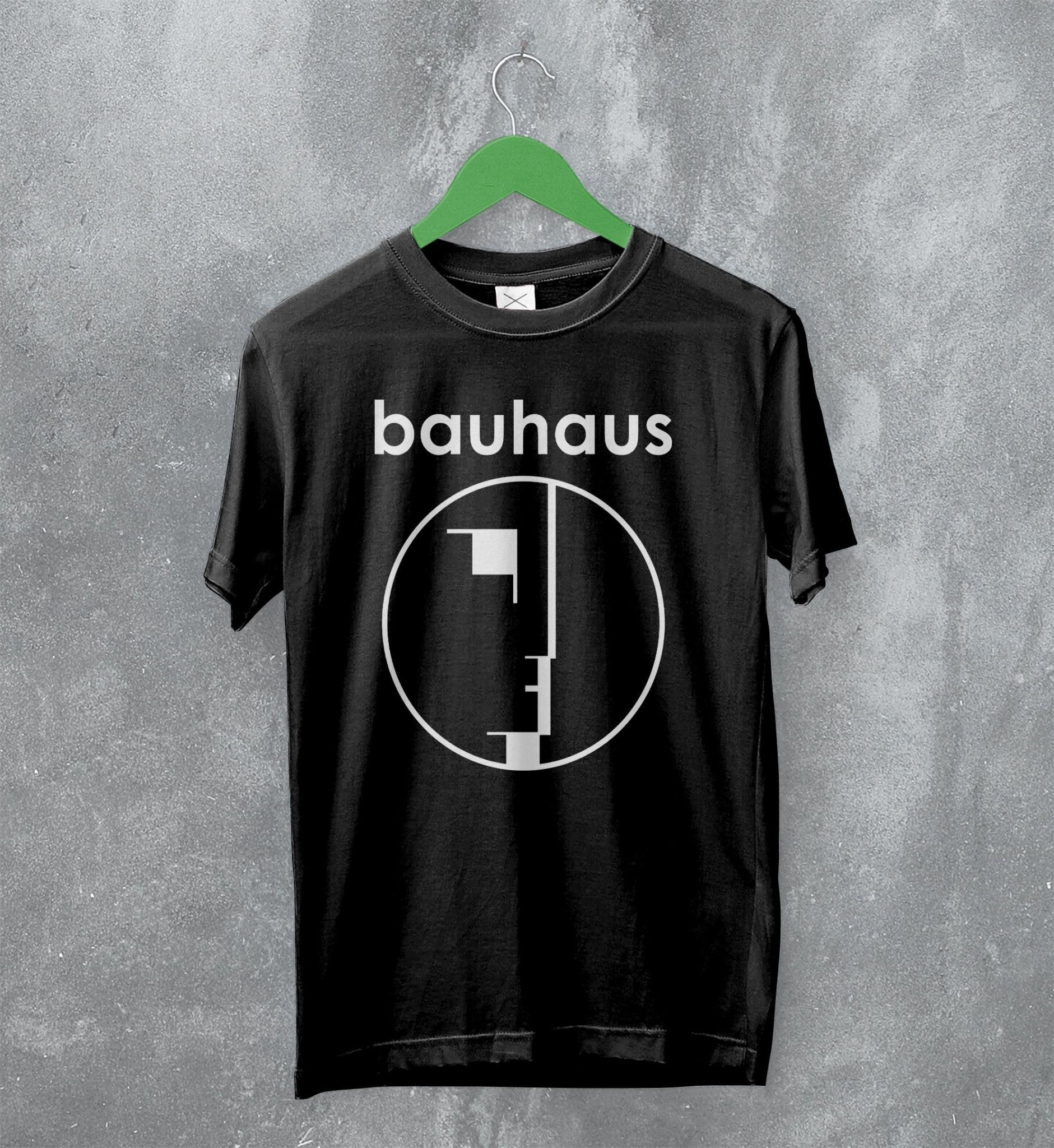 Bauhaus Logo T-Shirt Rock Band Bauhaus Shirt Music Merchandise Bauhaus Logo T-Shirt Rock Band Bauhaus Shirt Music Merchandise