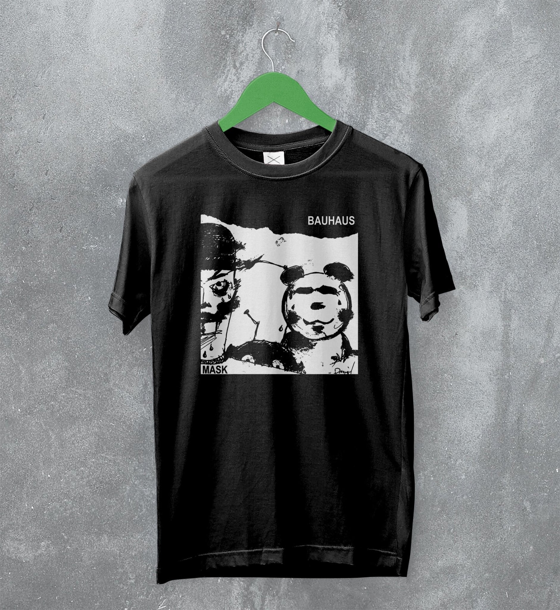 Bauhaus T-Shirt Mask Album Art Shirt Bauhaus Band Merch Bauhaus T-Shirt Mask Album Art Shirt Bauhaus Band Merch