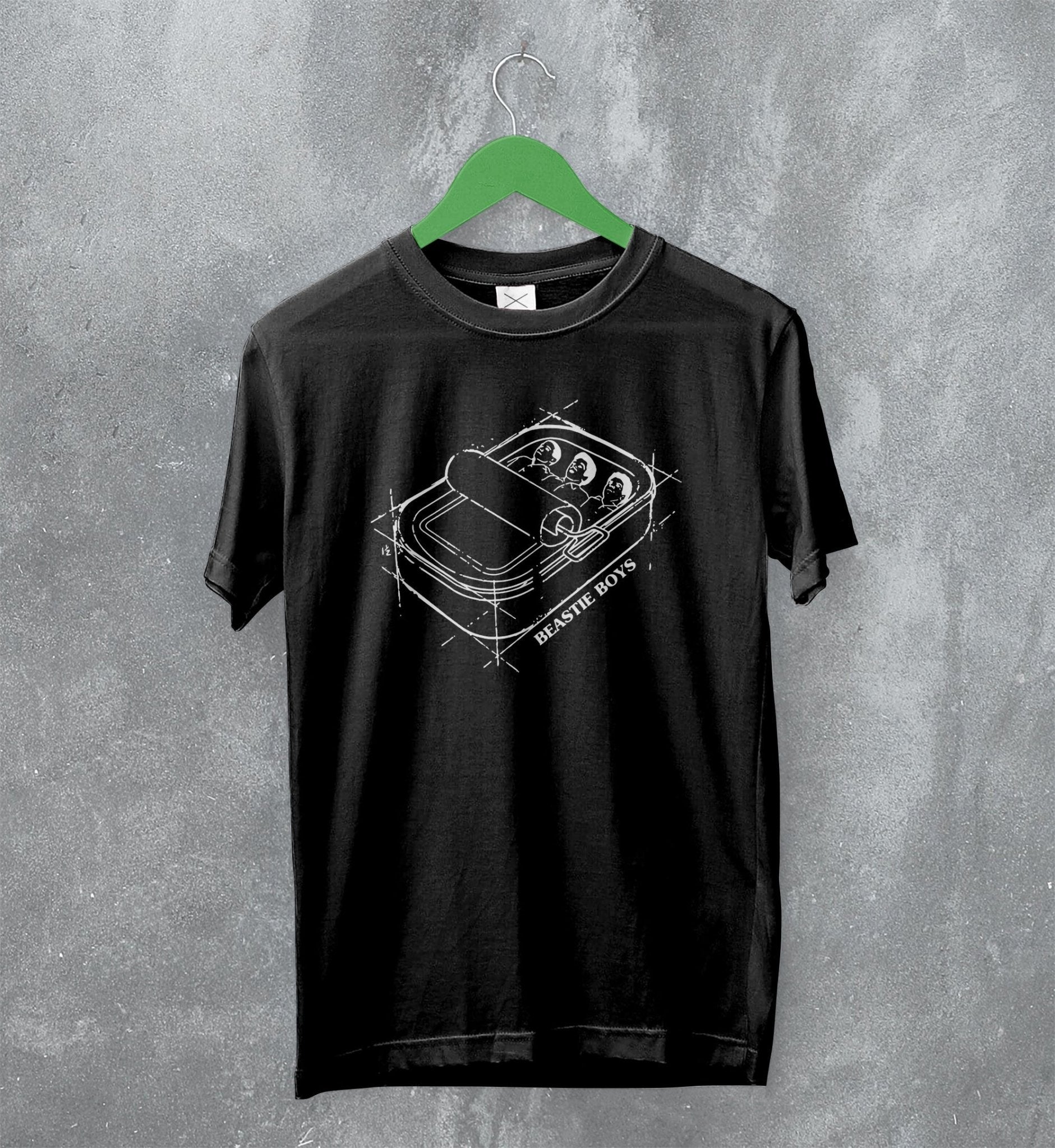 Beastie Boys Logo T-Shirt Hello Nasty Shirt Sardine Can Merch Beastie Boys Logo T-Shirt Hello Nasty Shirt Sardine Can Merch