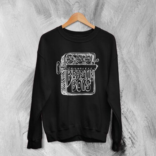 Beastie Boys Sweatshirt Hello Nasty Sweater Rap Sardine Can Graphic Tee