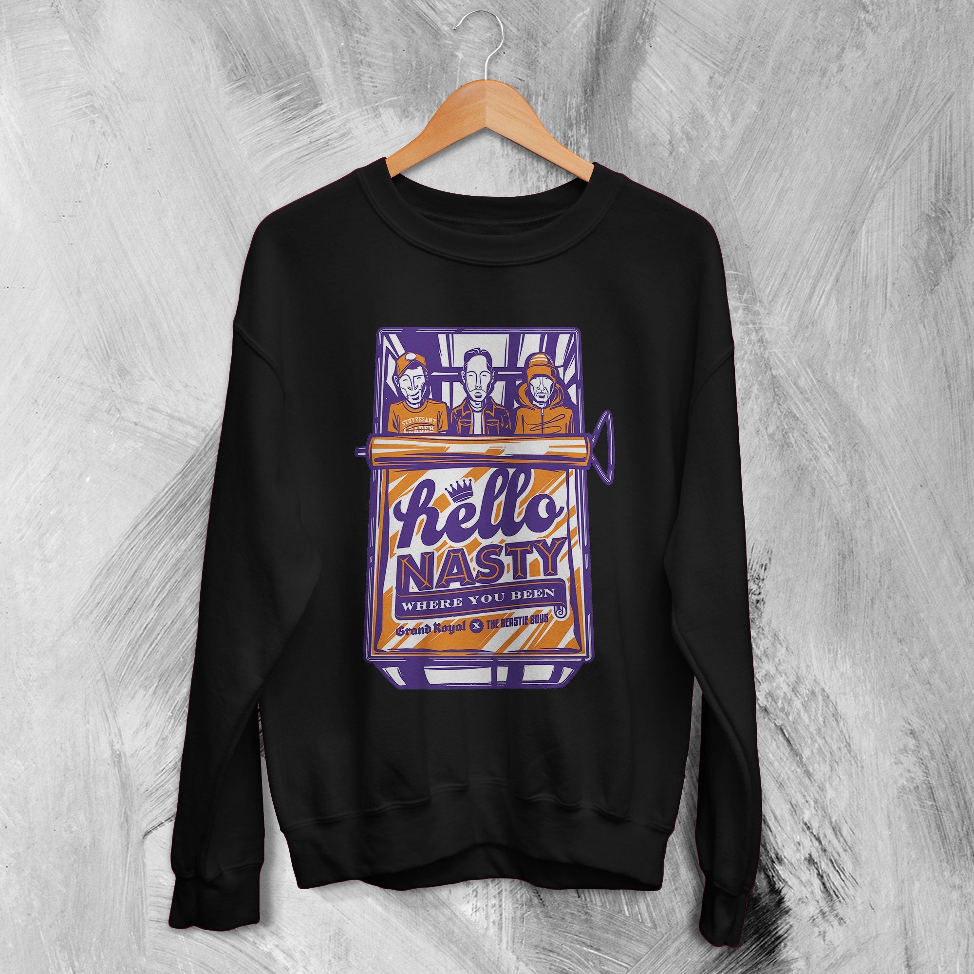Beastie Boys Sweatshirt Hello Nasty Sweater Where You Been Merch Beastie Boys Sweatshirt Hello Nasty Sweater Where You Been Merch