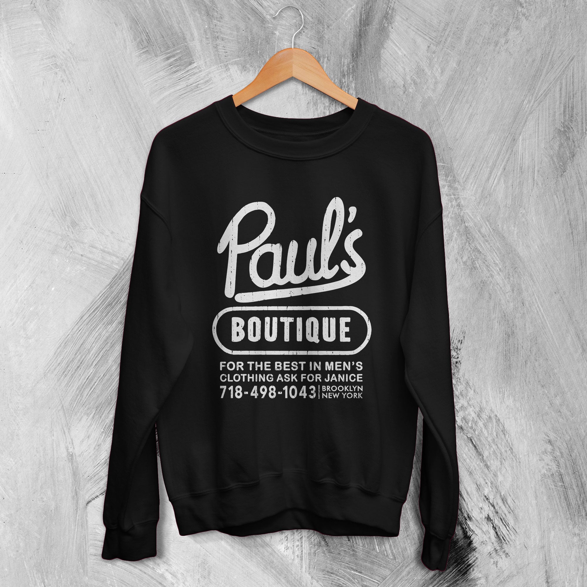 Beastie Boys Sweatshirt Paul's Boutique Sweater New York Music Merch Beastie Boys Sweatshirt Paul's Boutique Sweater New York Music Merch
