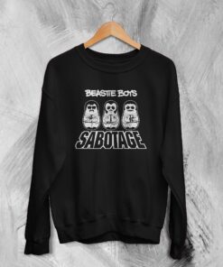 Beastie Boys Sweatshirt Sabotage Sweater Beastie Boys Album Art Merch