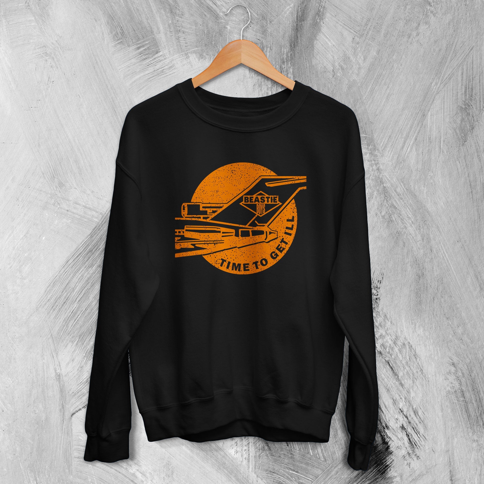 Beastie Boys Sweatshirt Time To Get Ill Sweater Hip Hop Rap Clothing Beastie Boys Sweatshirt Time To Get Ill Sweater Hip Hop Rap Clothing
