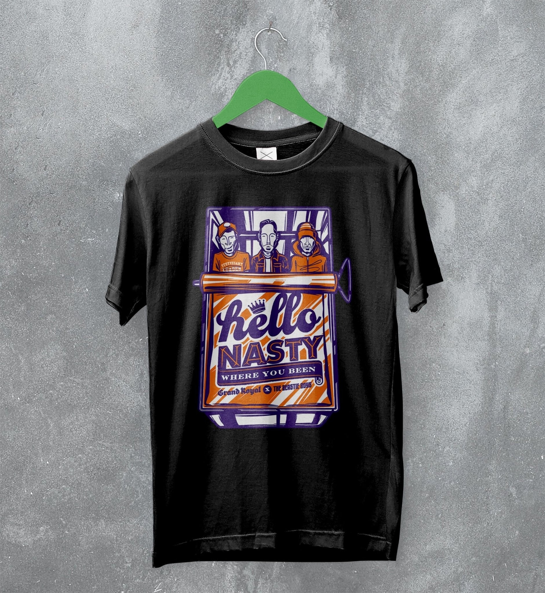 Beastie Boys T-Shirt Hello Nasty Shirt Where You Been Merch Beastie Boys T-Shirt Hello Nasty Shirt Where You Been Merch