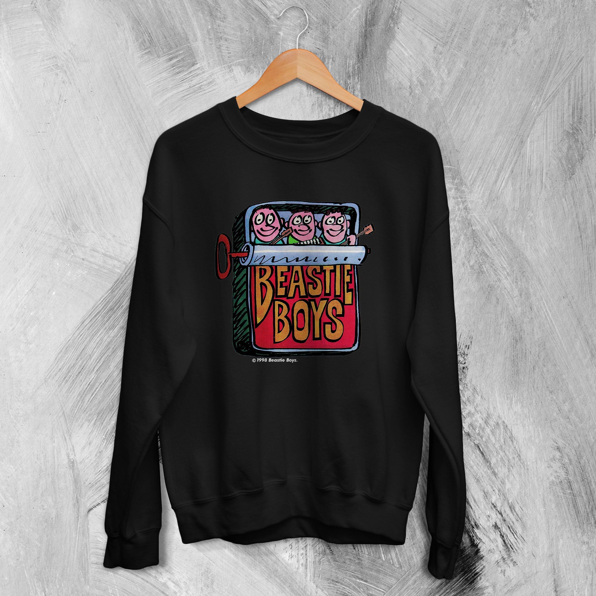 Beastie Boys T-Sweatshirt Sardine Can Sweater Unique Vintage Album Art Merch Beastie Boys T-Sweatshirt Sardine Can Sweater Unique Vintage Album Art Merch