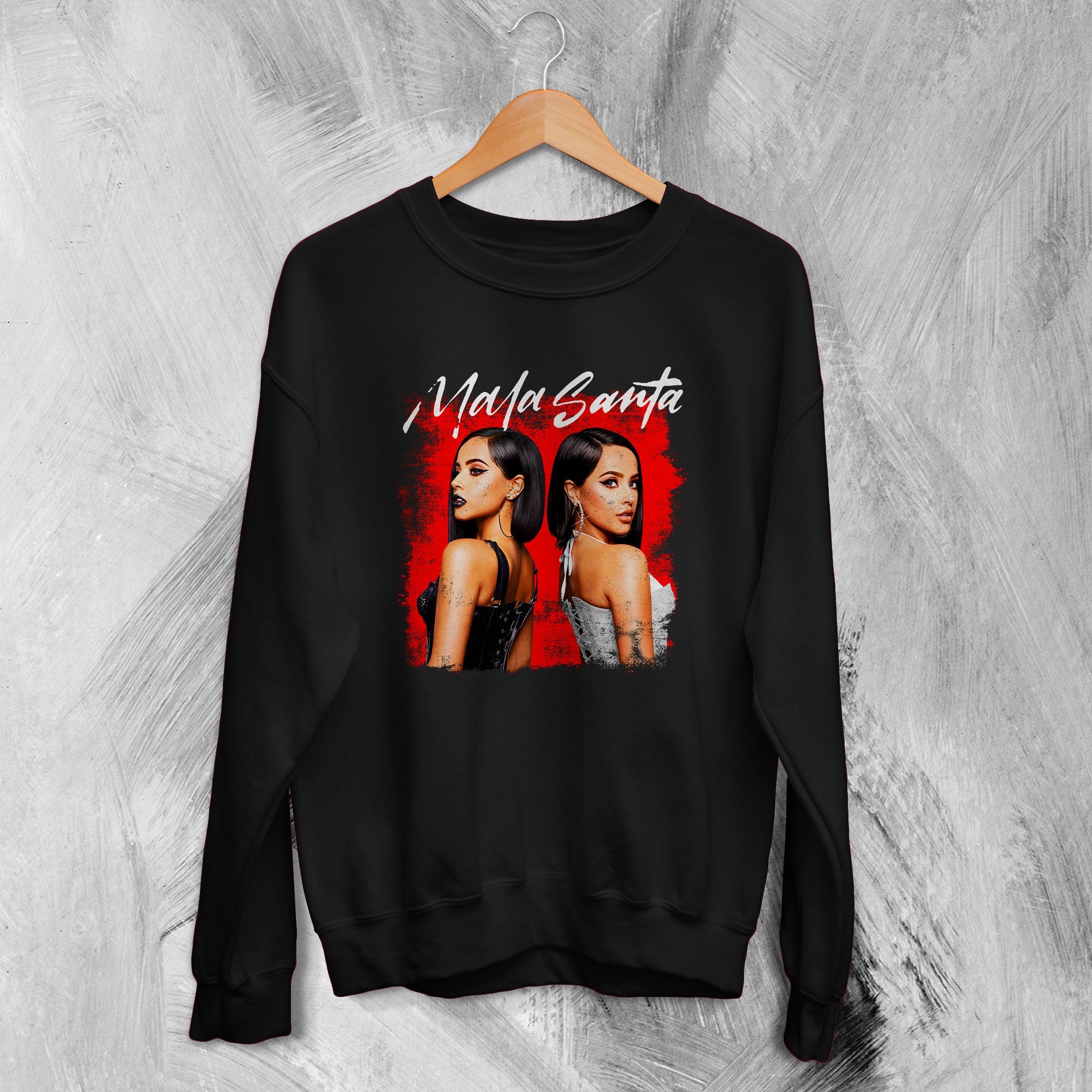 Becky G Sweatshirt Mala Santa Sweater Becky Gomez Album Merch Becky G Sweatshirt Mala Santa Sweater Becky Gomez Album Merch