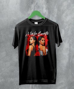 Becky G T-Shirt Mala Santa Shirt Becky Gomez Album Merch