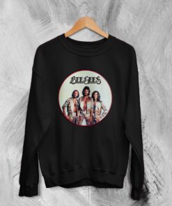 Bee Gees Sweatshirt Warm Ride Sweater 70s Gibb Disco Soft Rock Merch