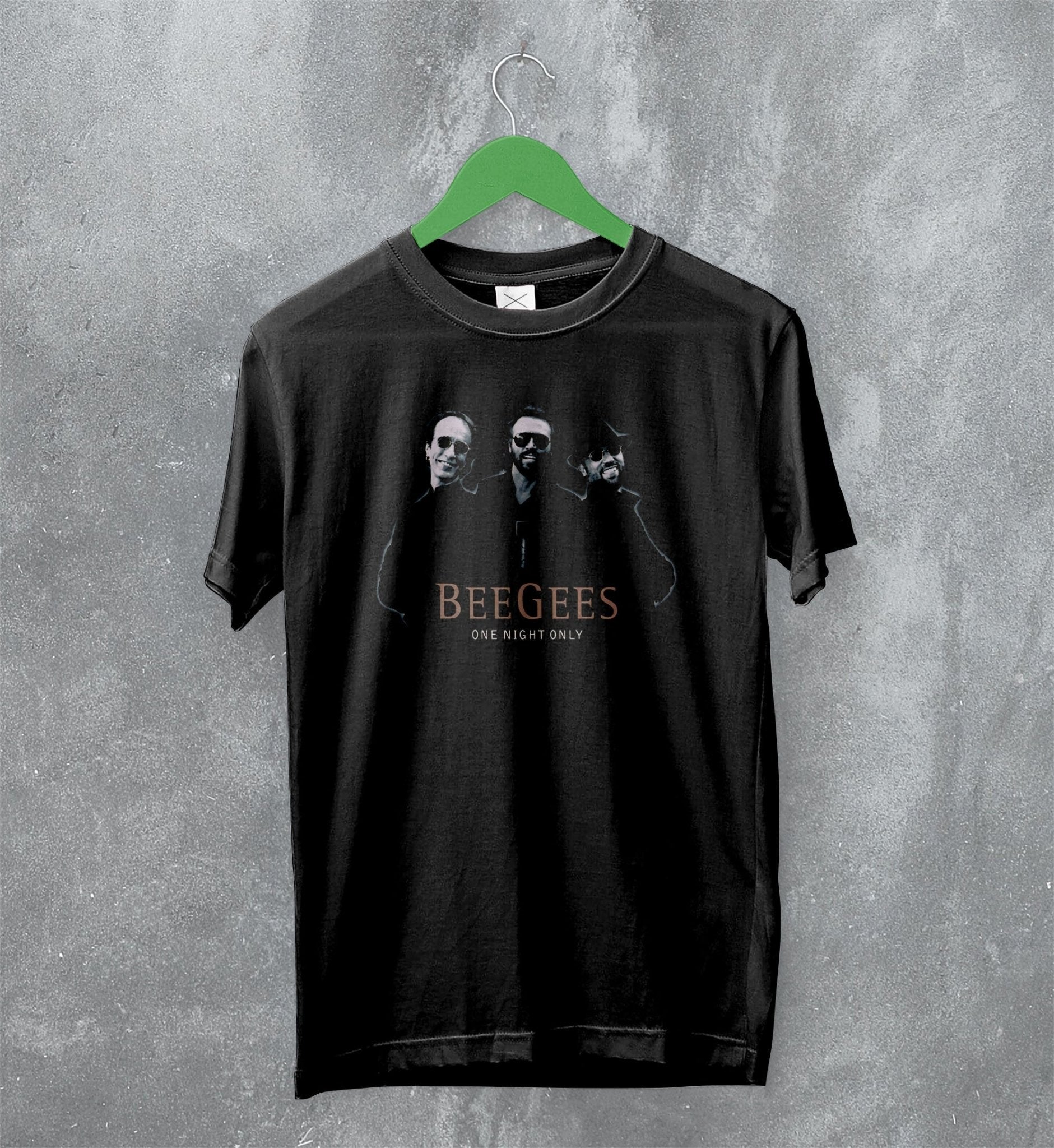 Bee Gees T-Shirt One Night Only Shirt Barry Robin Maurice Gibb Merch Bee Gees T-Shirt One Night Only Shirt Barry Robin Maurice Gibb Merch