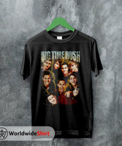 Big Time Rush Vintage 90’s T shirt Big Time Rush Shirt Music Shirt