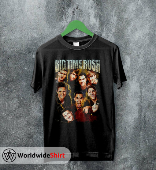 Big Time Rush Vintage 90’s T shirt Big Time Rush Shirt Music Shirt