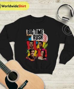 Big Time Rush Vintage Graphic 90s Sweatshirt Big Time Rush Shirt Music Shirt