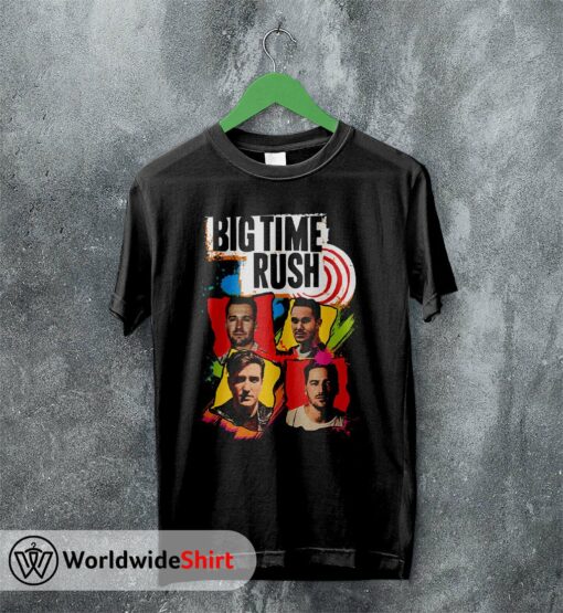 Big Time Rush Vintage Graphic 90s T shirt Big Time Rush Shirt Music Shirt