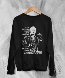 Billy Idol Sweatshirt It’s A Nice Day For A Cardigan Sweater Vintage Concert