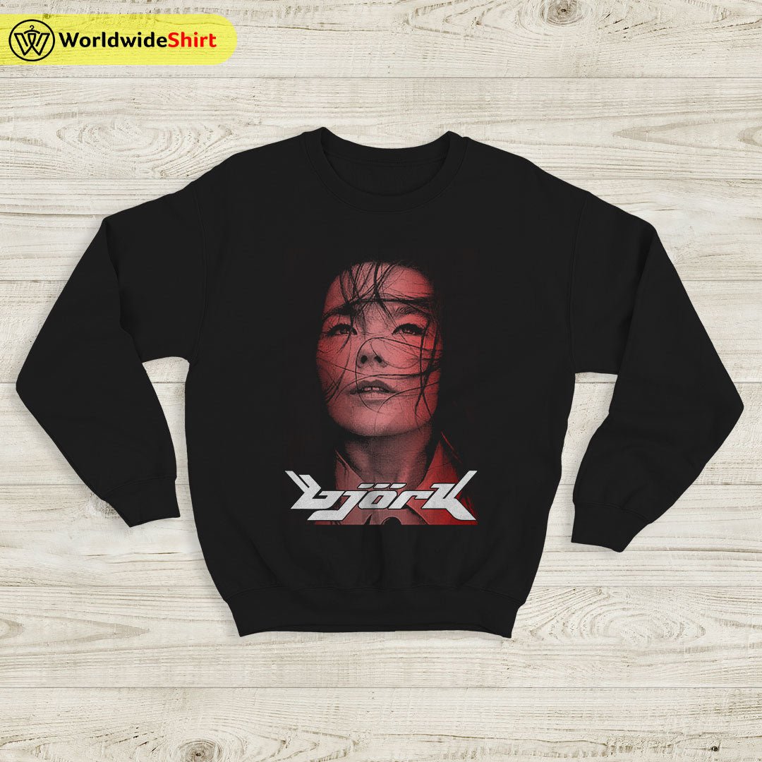 Bjork Shirt Bjork Tour Shirt Vintage 90's Sweater Bjork Shirt Bjork Shirt Bjork Tour Shirt Vintage 90's Sweater Bjork Shirt