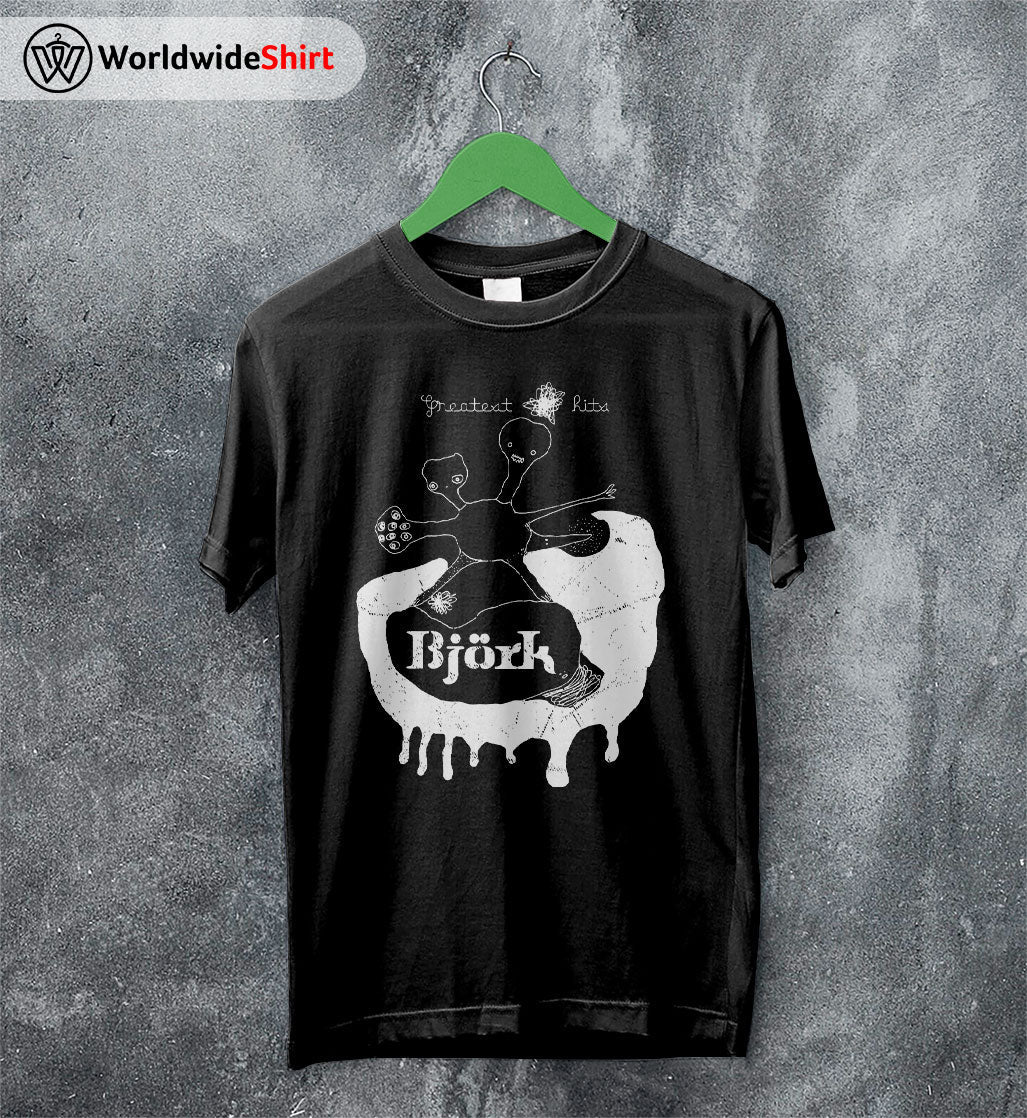 Bjork Shirt Greatest Hits Graphic T Shirt Bjork Merch Bjork Shirt Greatest Hits Graphic T Shirt Bjork Merch