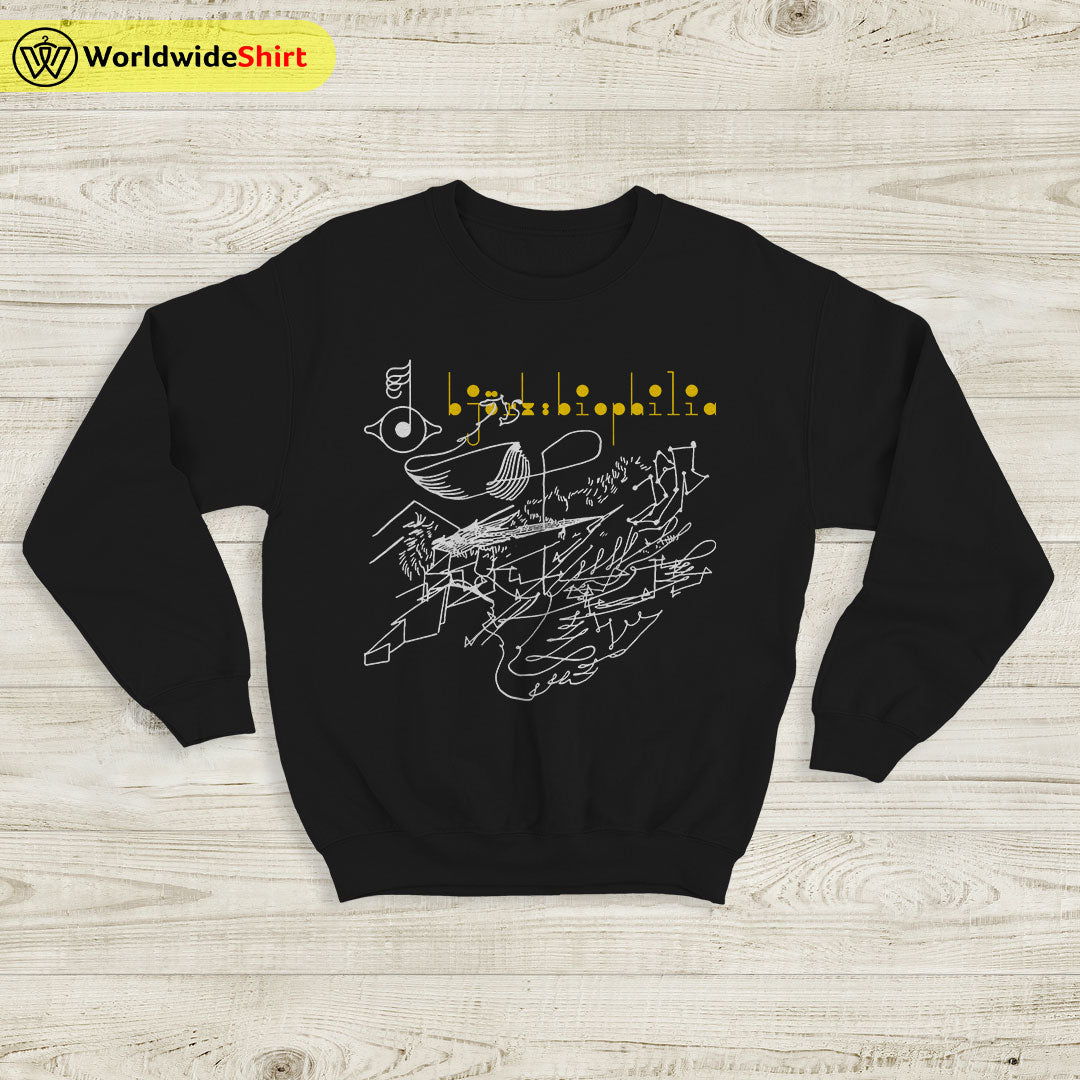 Bjork Sweatshirt Biophilia Graphic Sweatshirt Bjork Sweater Bjork Sweatshirt Biophilia Graphic Sweatshirt Bjork Sweater