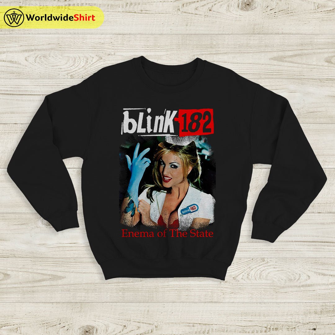 Blink-182 Enema of the State Sweatshirt Blink-182 Shirt Music Shirt Blink-182 Enema of the State Sweatshirt Blink-182 Shirt Music Shirt