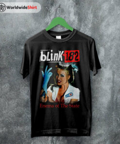 Blink-182 Enema of the State T Shirt Blink-182 Shirt Music Shirt