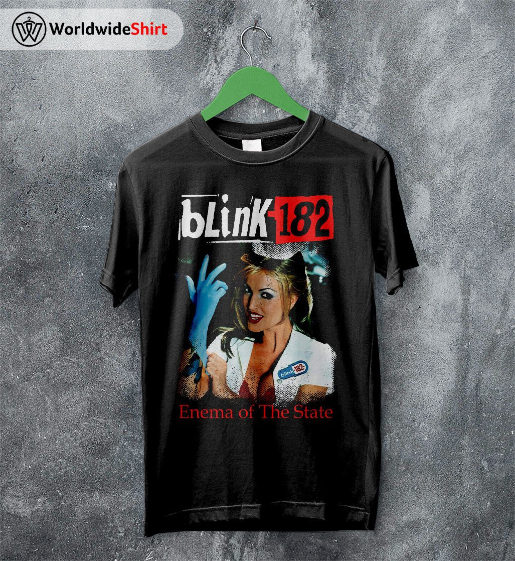 Blink-182 Enema of the State T Shirt Blink-182 Shirt Music Shirt Blink-182 Enema of the State T Shirt Blink-182 Shirt Music Shirt