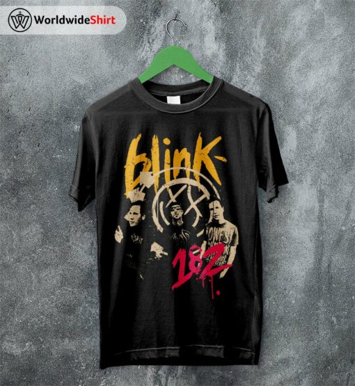 Blink-182 Vintage 90’s Tour T Shirt Blink-182 Shirt Music Shirt