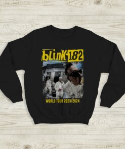 Blink-182 World Tour 2023-2024 Sweatshirt Blink-182 Shirt Music Shirt