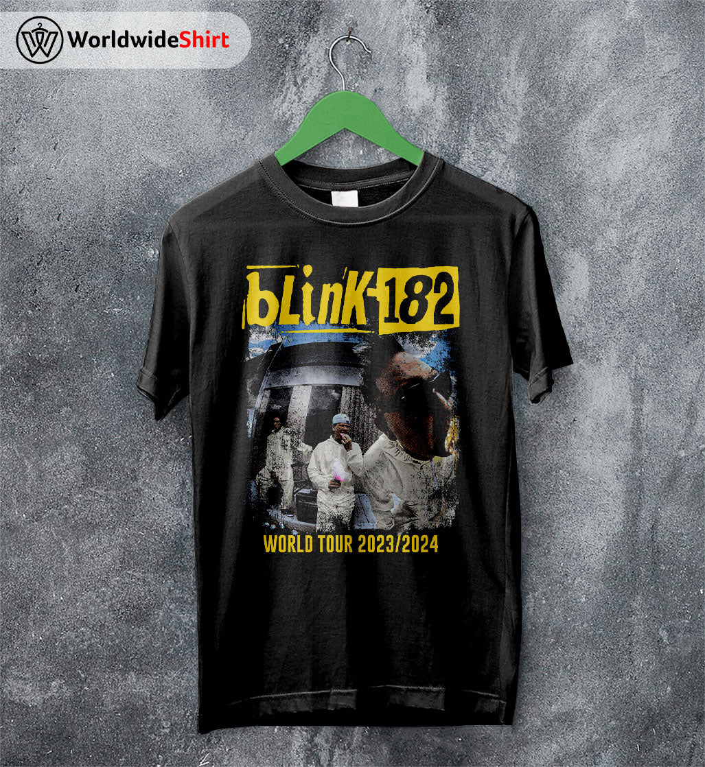 Blink-182 World Tour 2023-2024 T Shirt Blink-182 Shirt Music Shirt Blink-182 World Tour 2023-2024 T Shirt Blink-182 Shirt Music Shirt