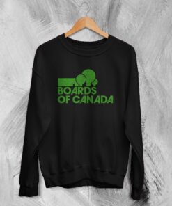 Boards Of Canada Logo Sweatshirt Duo Boards Of Canada Sweater Ambient Music Merch