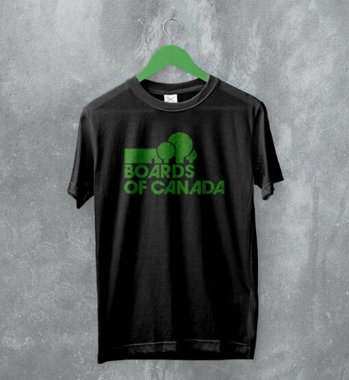 Boards Of Canada Logo T-Shirt Duo Boards Of Canada Shirt Ambient Music Merch