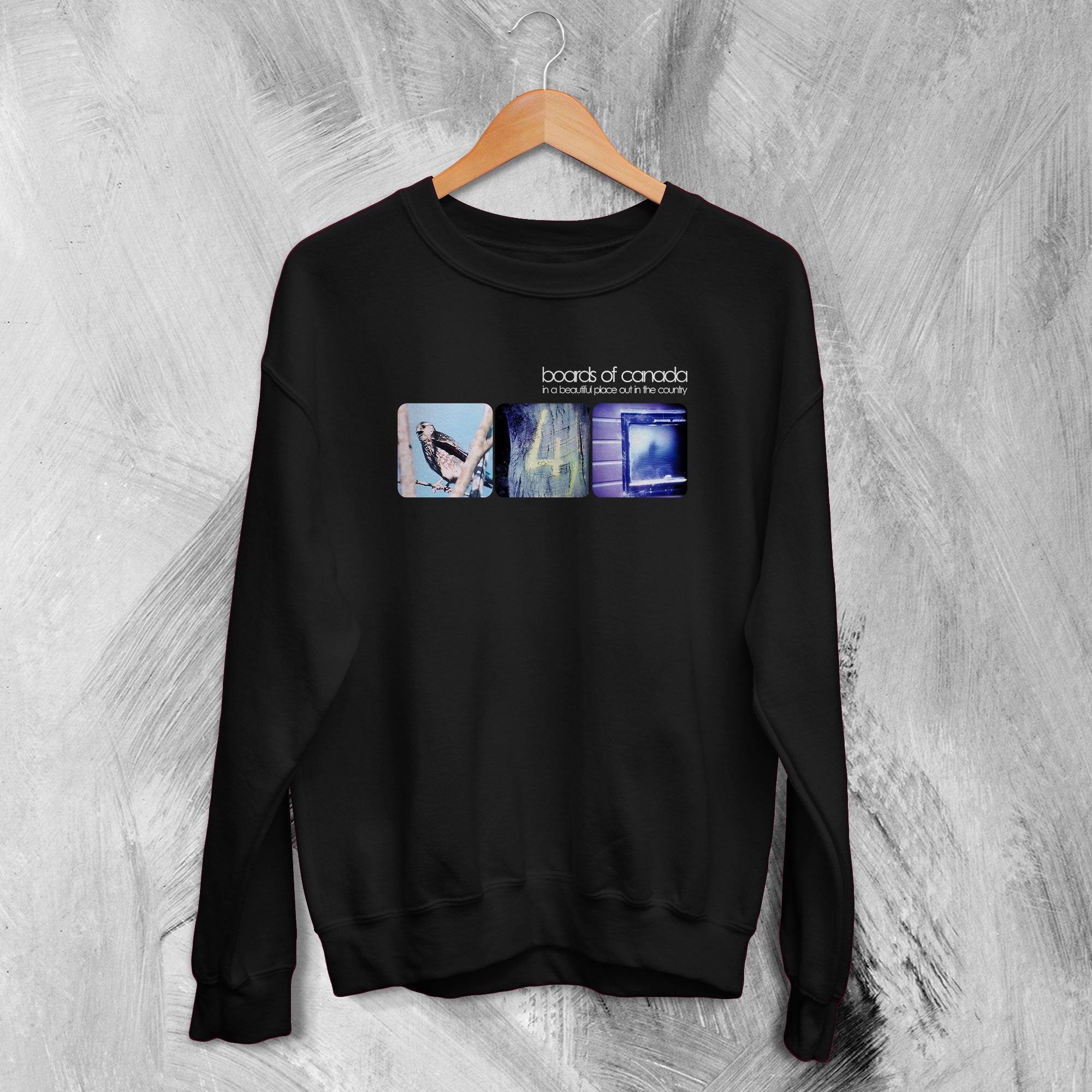 Boards Of Canada Sweatshirt Beautiful Place Album Sweater Inspired Band Merch Boards Of Canada Sweatshirt Beautiful Place Album Sweater Inspired Band Merch