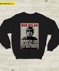 Bob Dylan Vintage UK Tour Sweatshirt Bob Dylan Shirt Music Shirt