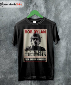 Bob Dylan Vintage UK Tour T Shirt Bob Dylan Shirt Music Shirt