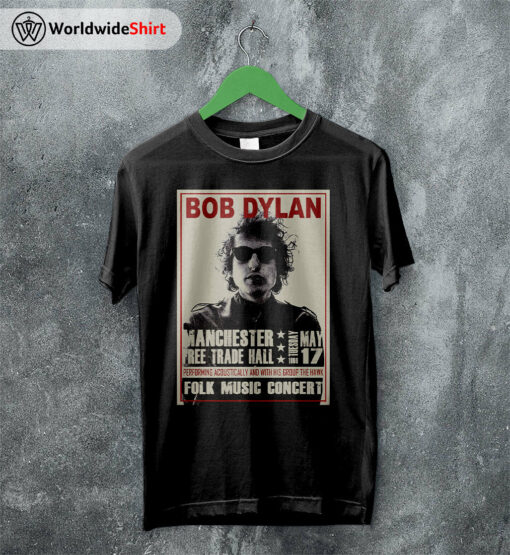 Bob Dylan Vintage UK Tour T Shirt Bob Dylan Shirt Music Shirt