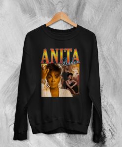 Bootleg Anita Baker Sweatshirt Vintage Anita Baker Sweater Soul Music Merch