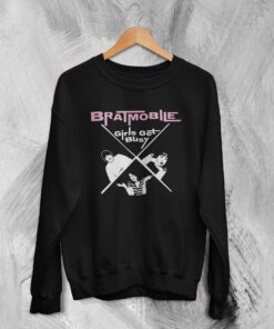 Bratmobile Sweatshirt Riot Grrrl Band Merch Vintage Album Music Sweater