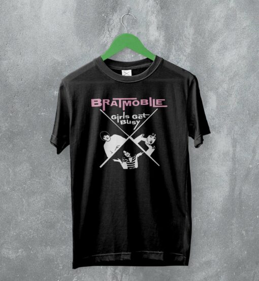 Bratmobile T-Shirt Riot Grrrl Band Merch Vintage Album Music Shirt