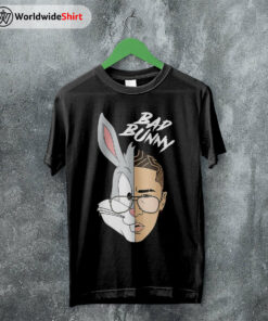 Bugs Bunny X Bad Bunny T Shirt Bad Bunny Shirt Bad Bunny Rapper Shirt